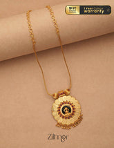 Kaashu Laxmi Pendant Haram - NG10080